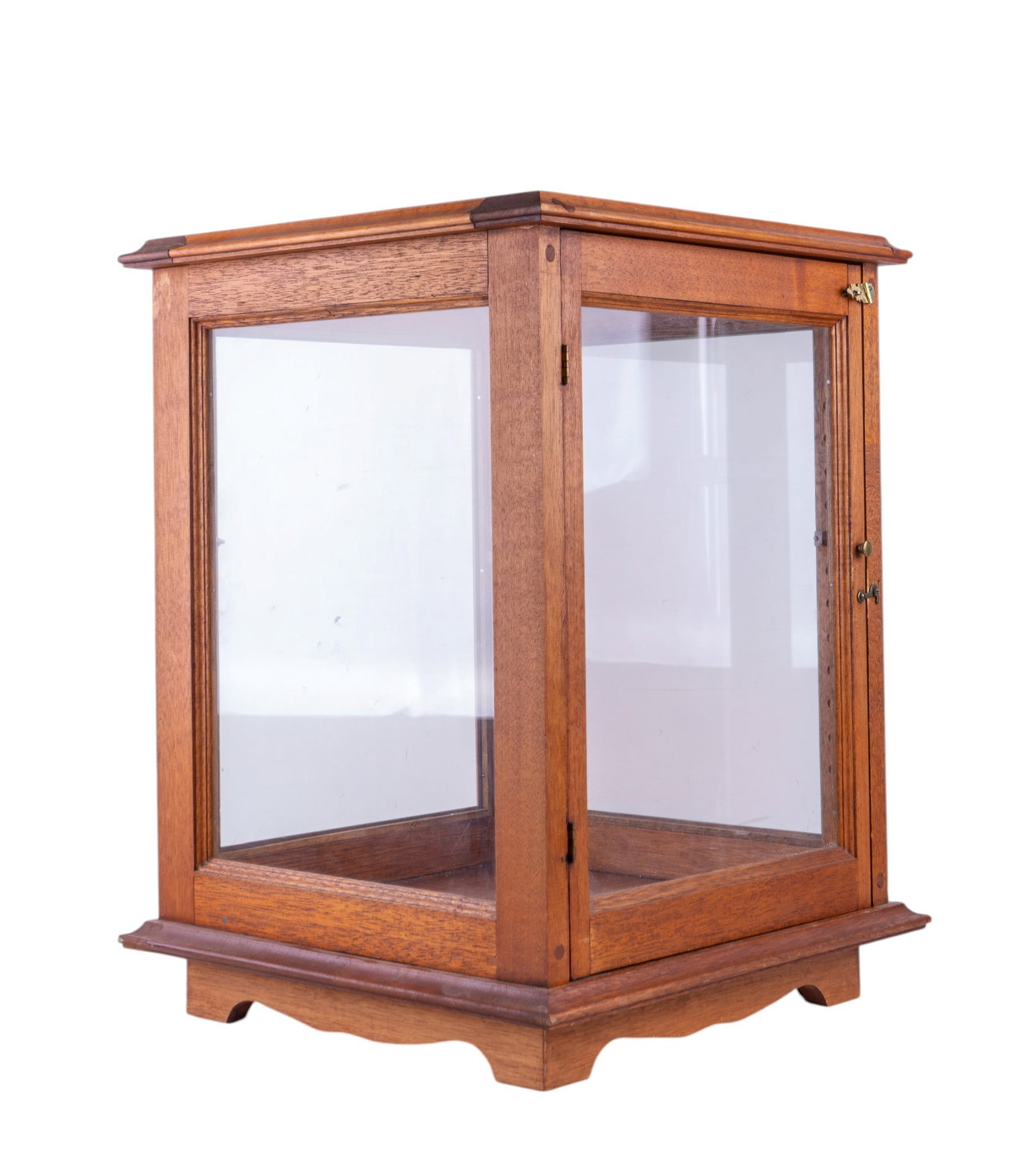 Oak Square Display Case (1 of 5)