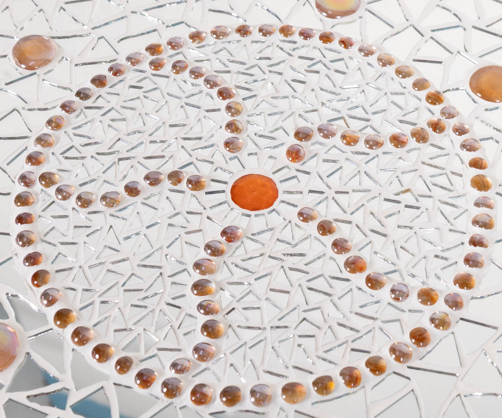 Mixed-Media Mosaic Mirror - 2