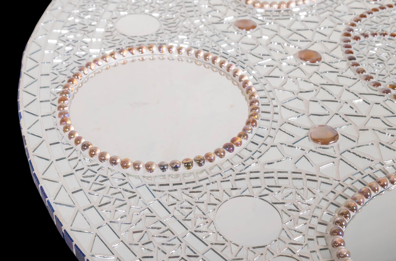 Mixed-Media Mosaic Mirror - 4