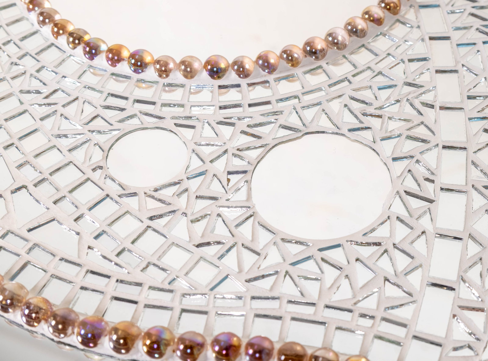 Mixed-Media Mosaic Mirror - 5