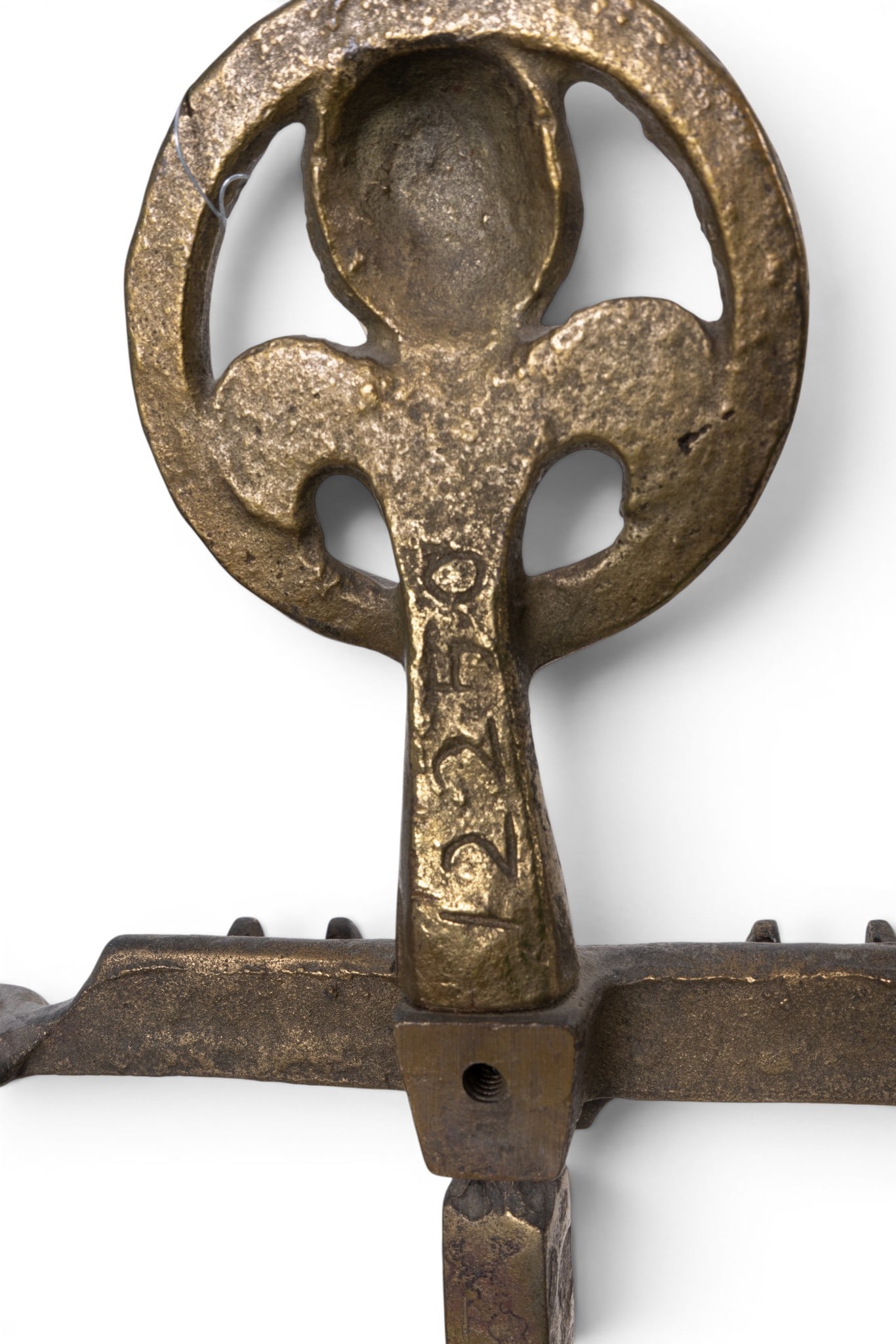 Mid Century Cast Iron Fireplace Tool - 7