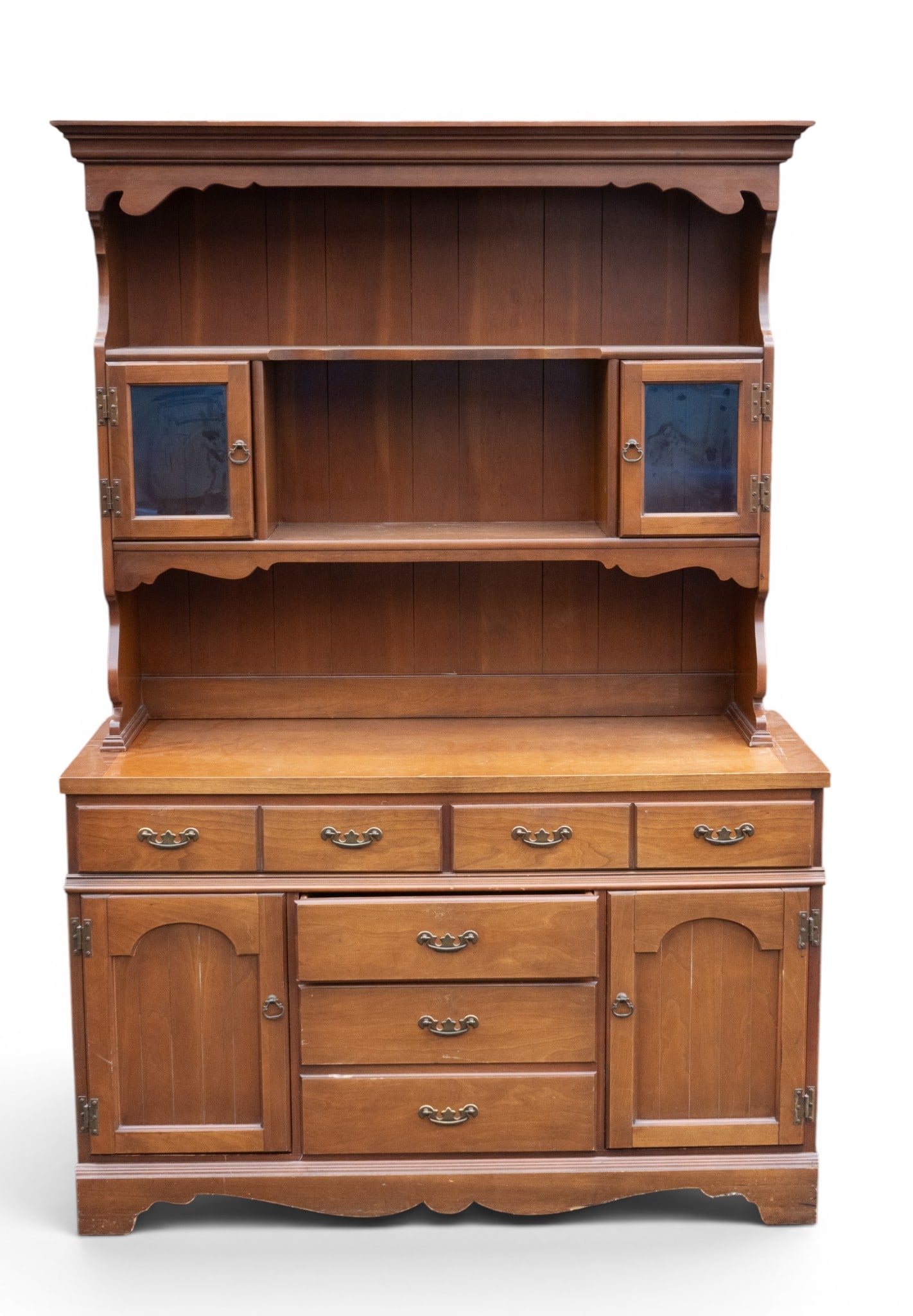 Cherry Hutch-Top Sideboard - 13