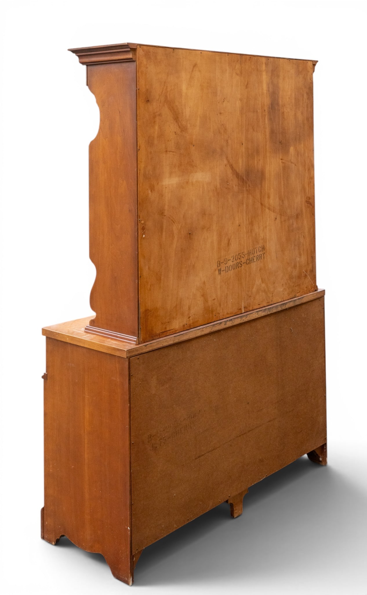 Cherry Hutch-Top Sideboard - 7