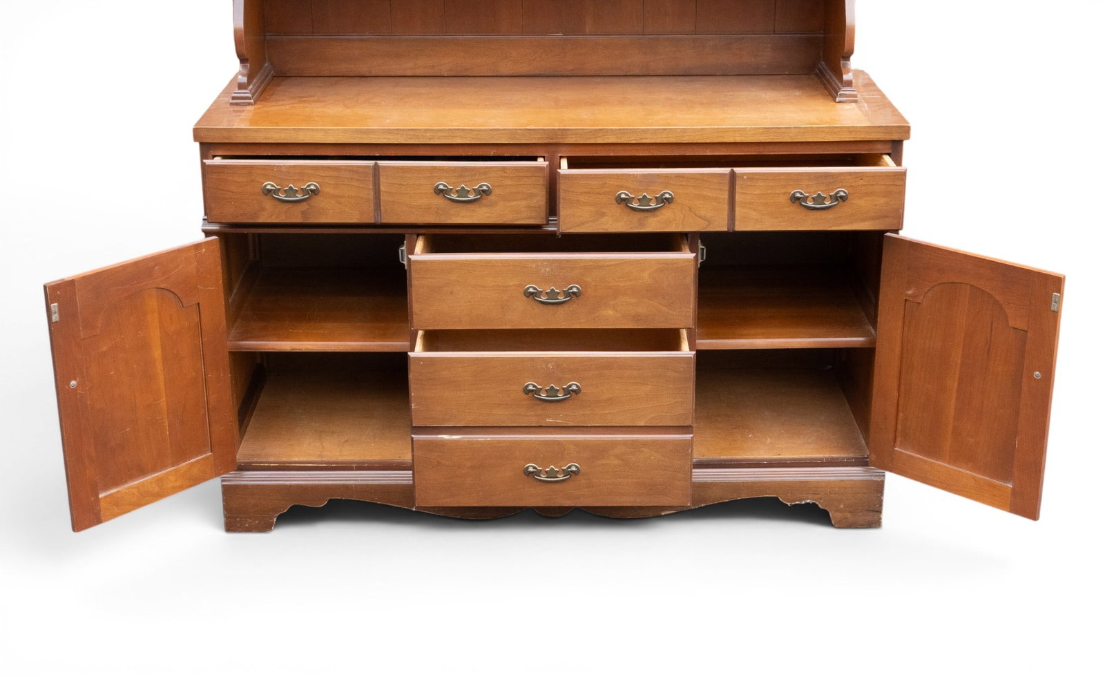 Cherry Hutch-Top Sideboard - 9