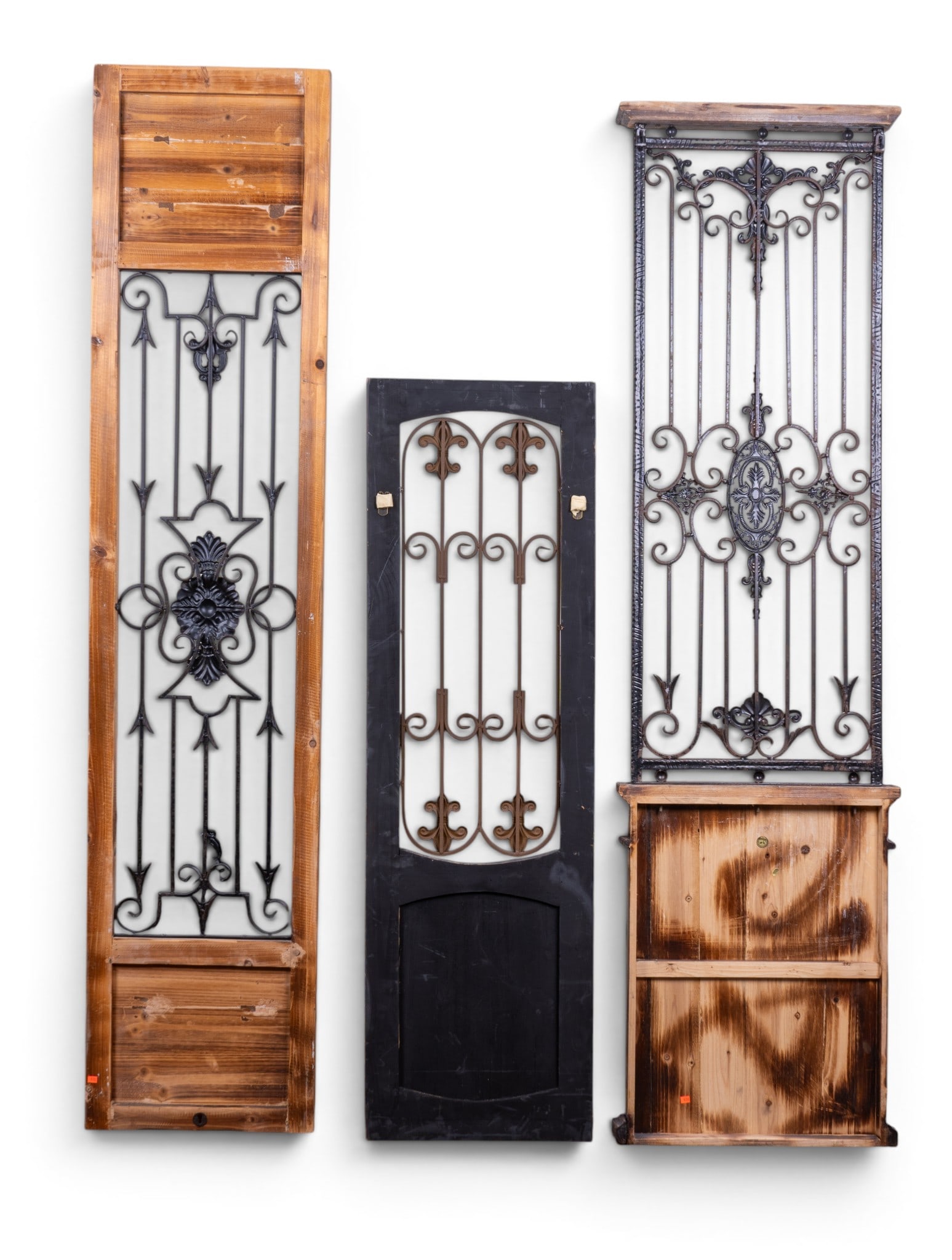 Iron & Wood Decorative Wall Panels (1 of 13)