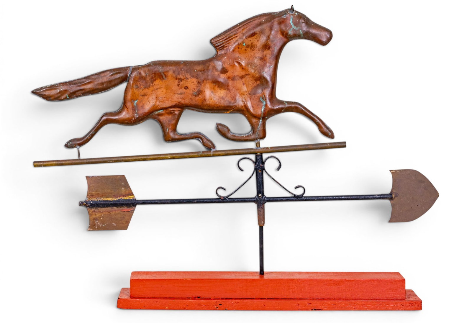 Copper Horse Weathervane (1 of 3)
