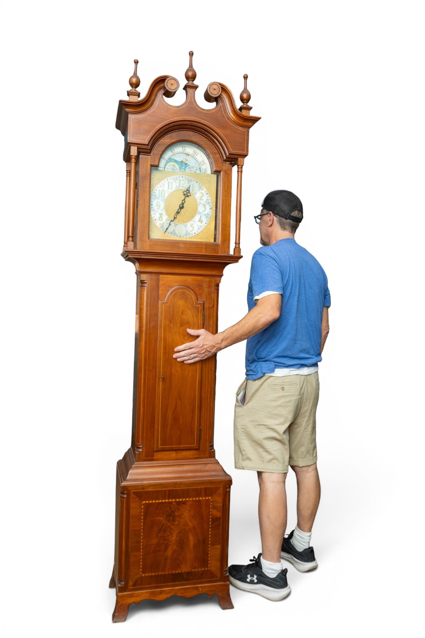 West German Tall Case Chime Clock - 5