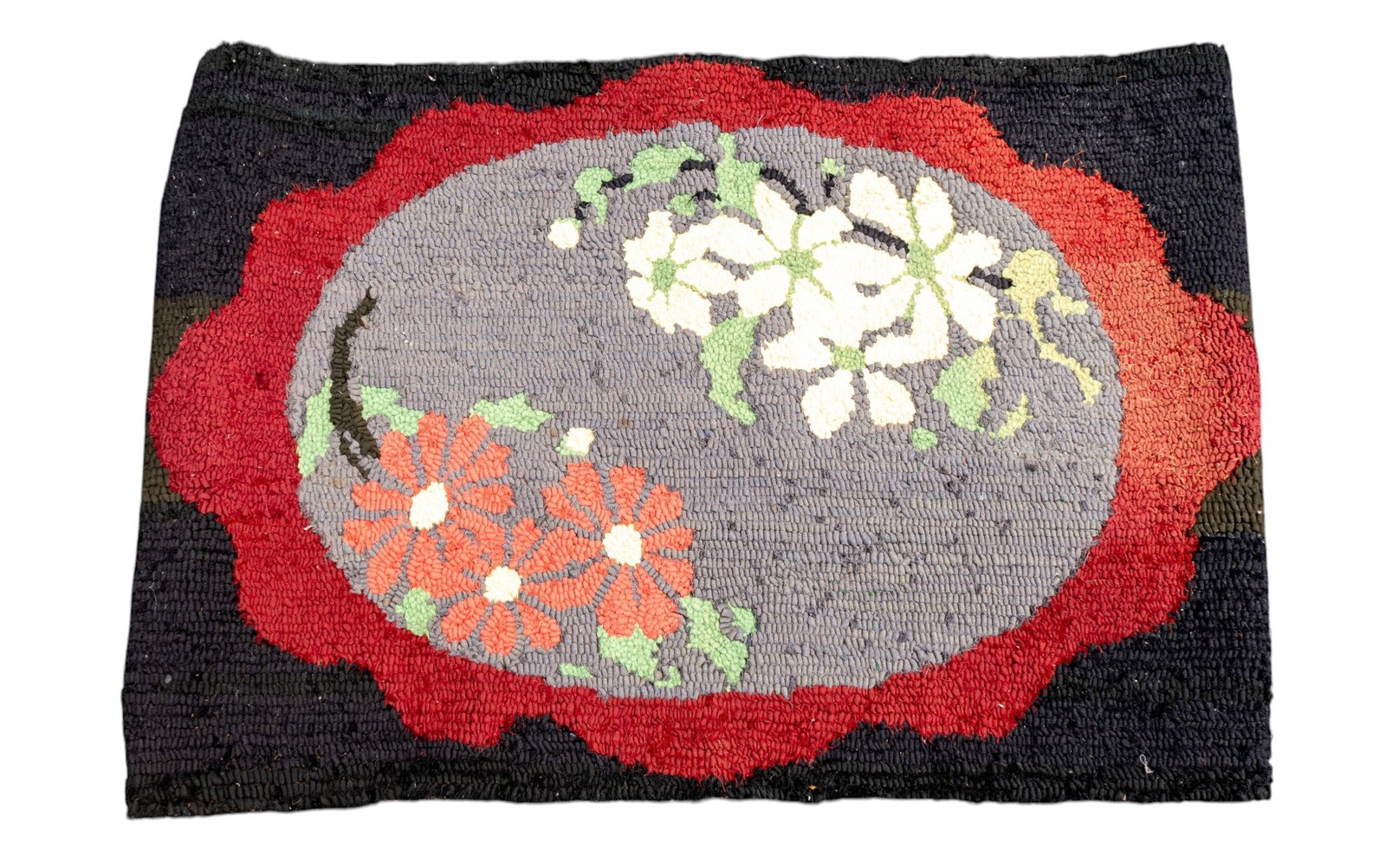 Early American Hook Rugs (3) - 4