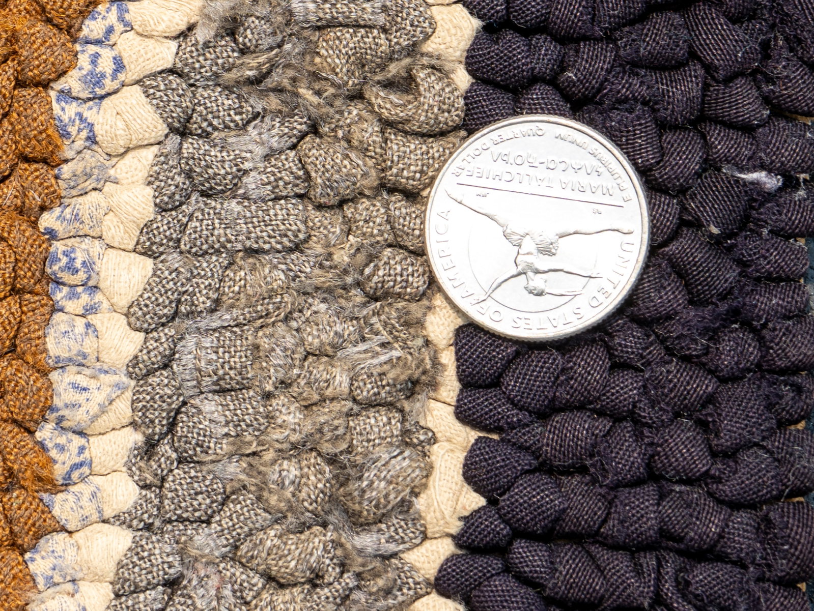 Early American Hook Rugs (3) - 6