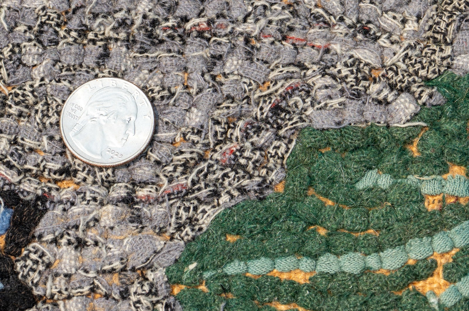 Early American Hook Rugs (3) - 8