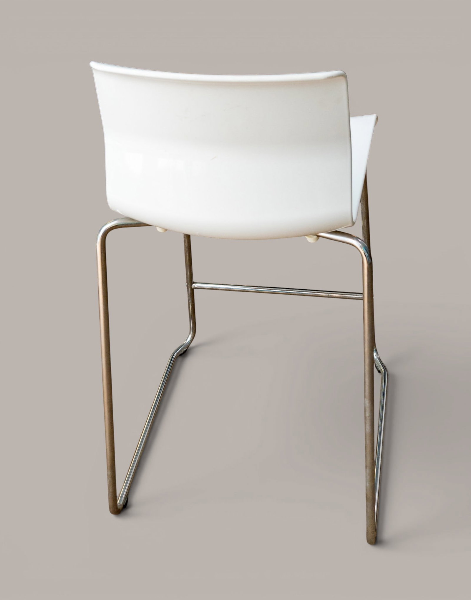 IKEA Glenn White Bar Stool - 10