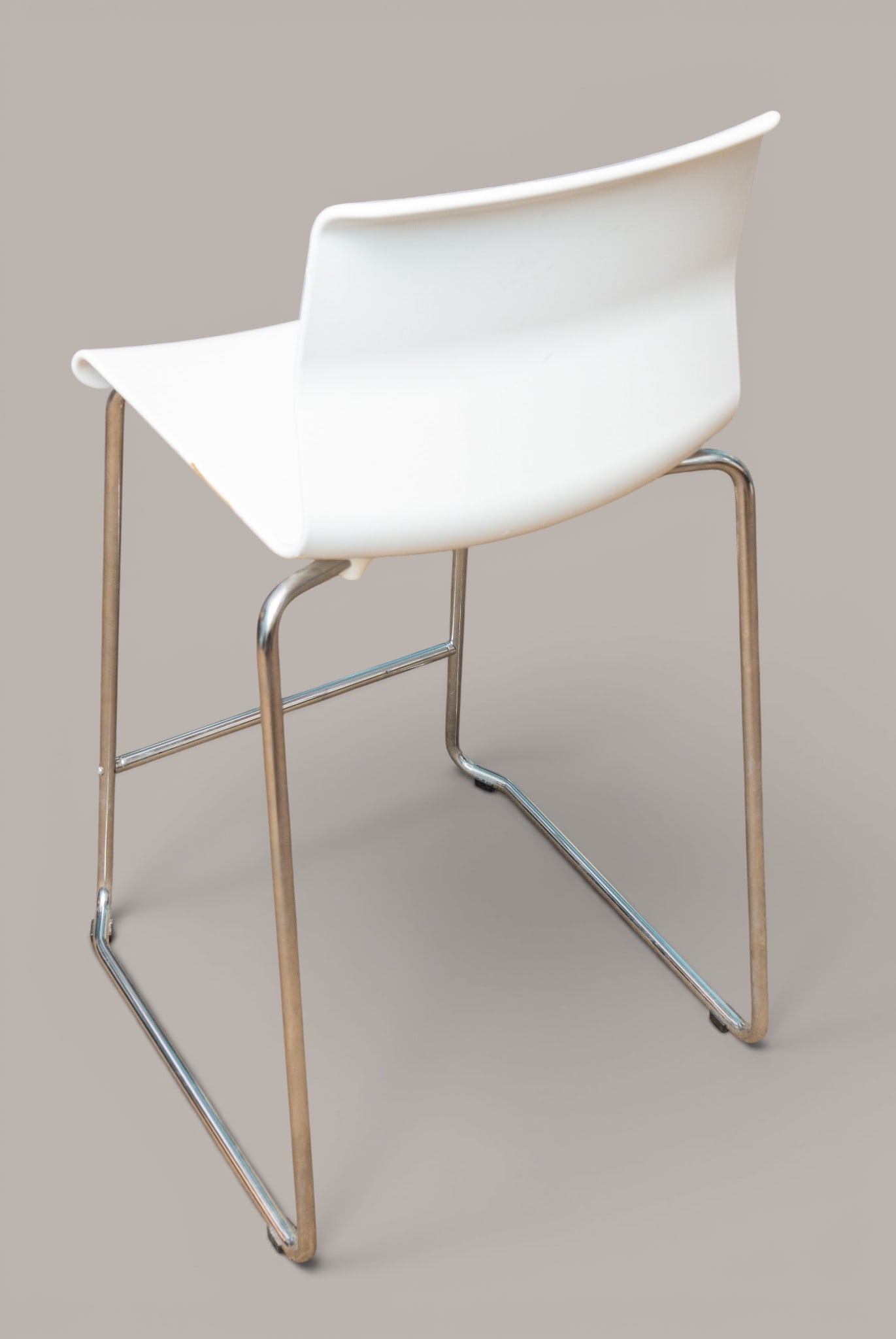 IKEA Glenn White Bar Stool - 3