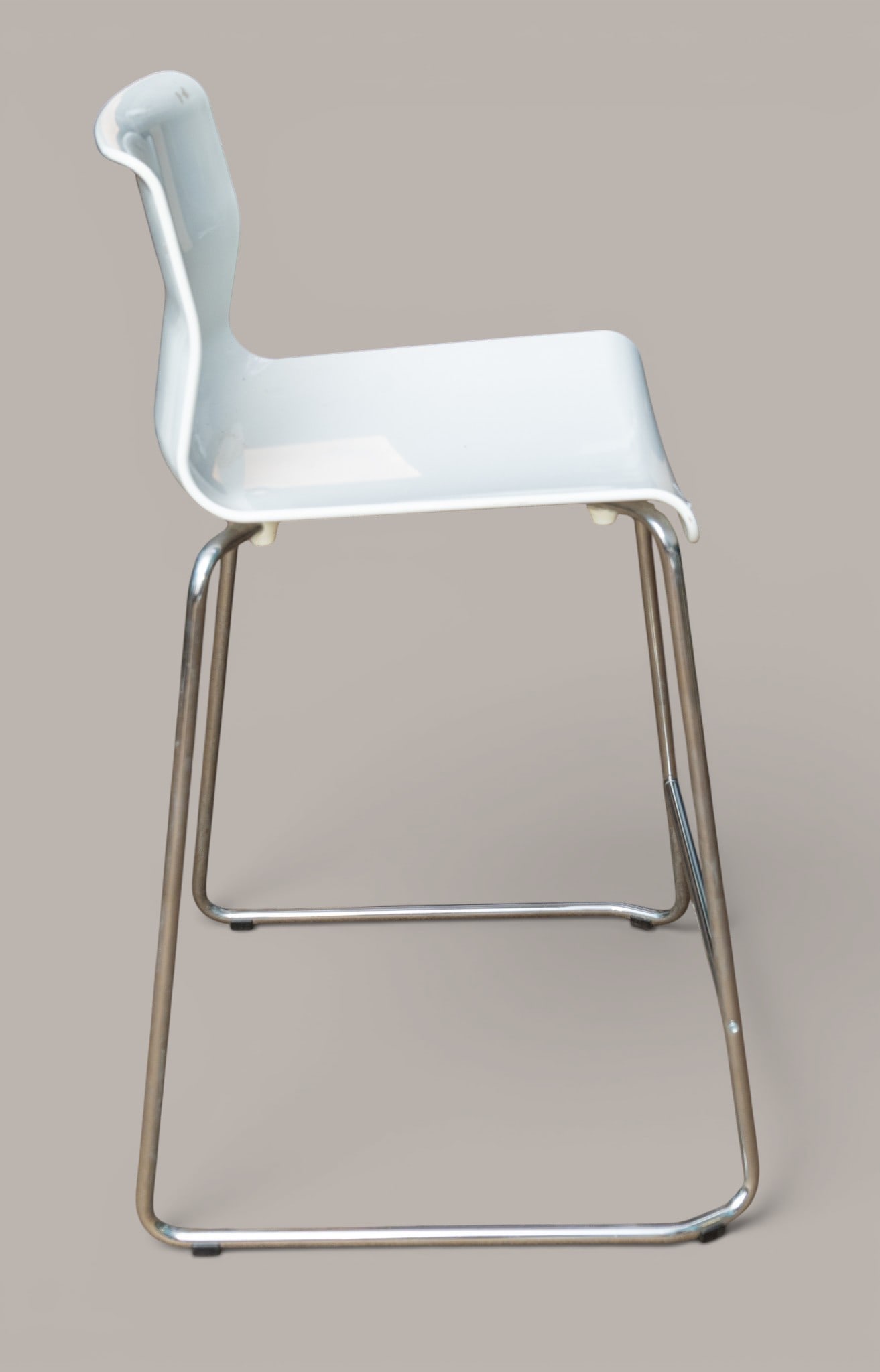 IKEA Glenn White Bar Stool - 4