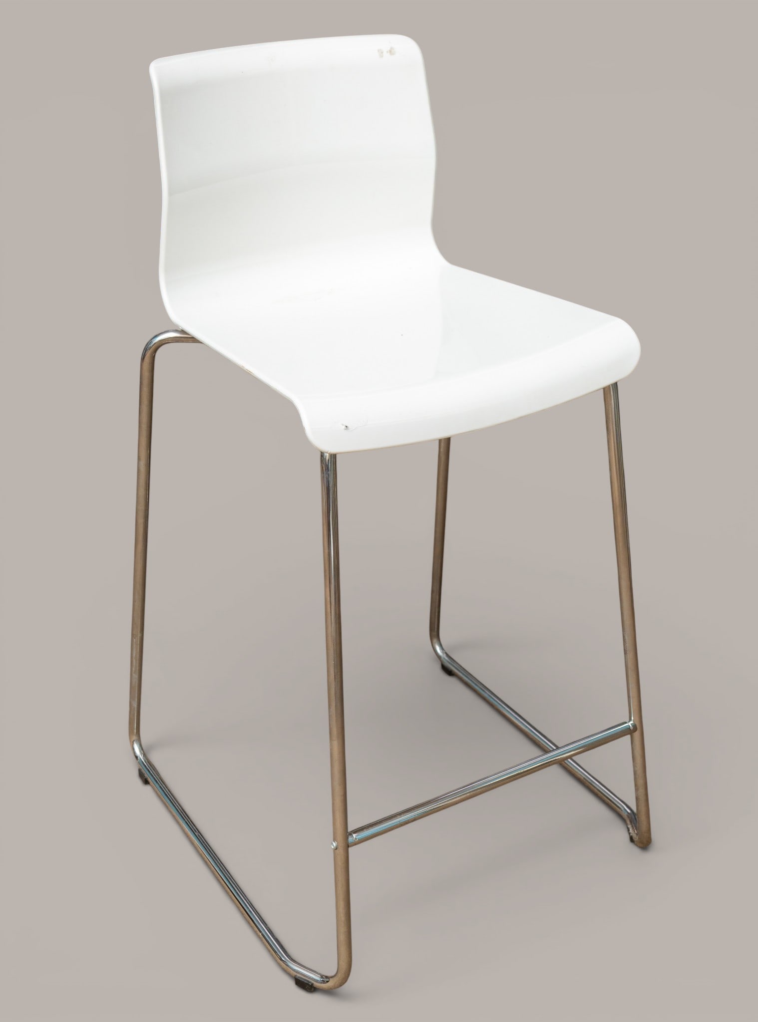 IKEA Glenn White Bar Stool - 5
