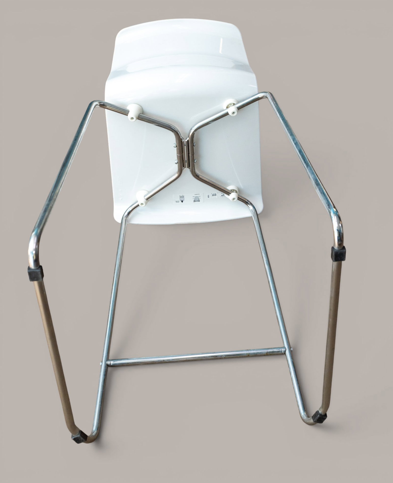 IKEA Glenn White Bar Stool - 8