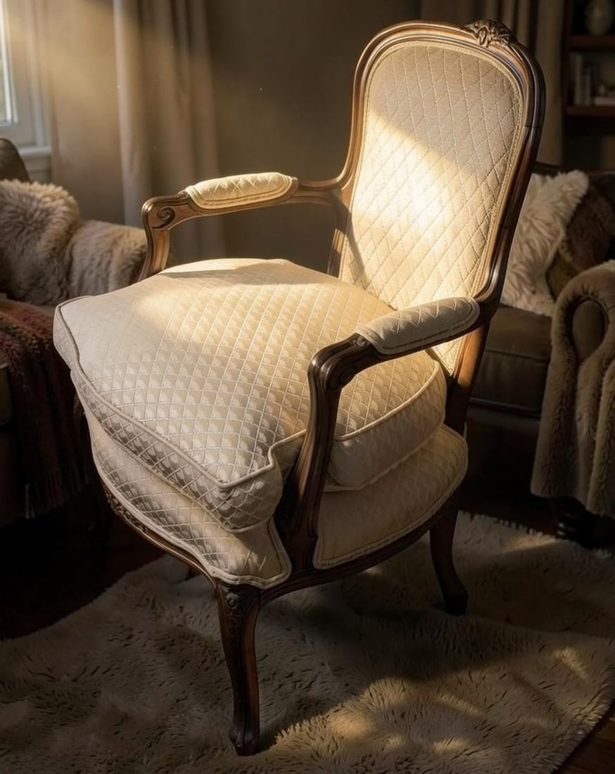 Vintage Louis XV-Style Armchair (1 of 8)