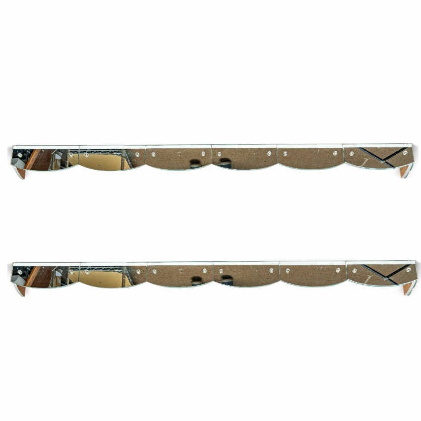 20th C 6' Wide Mirrored Window Valances (1 of 10)