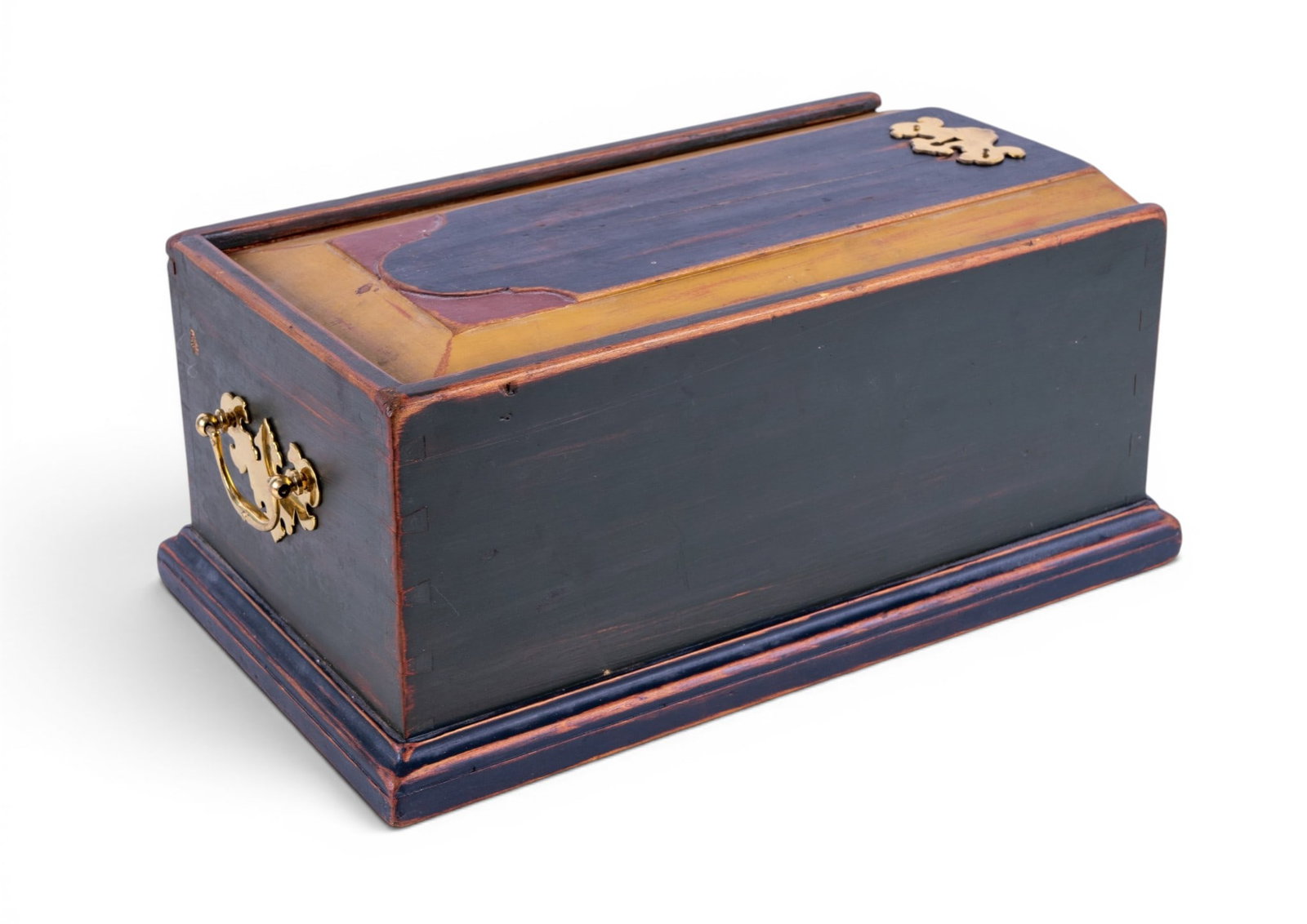 Painted Sliding Lid Candle Box (1 of 9)