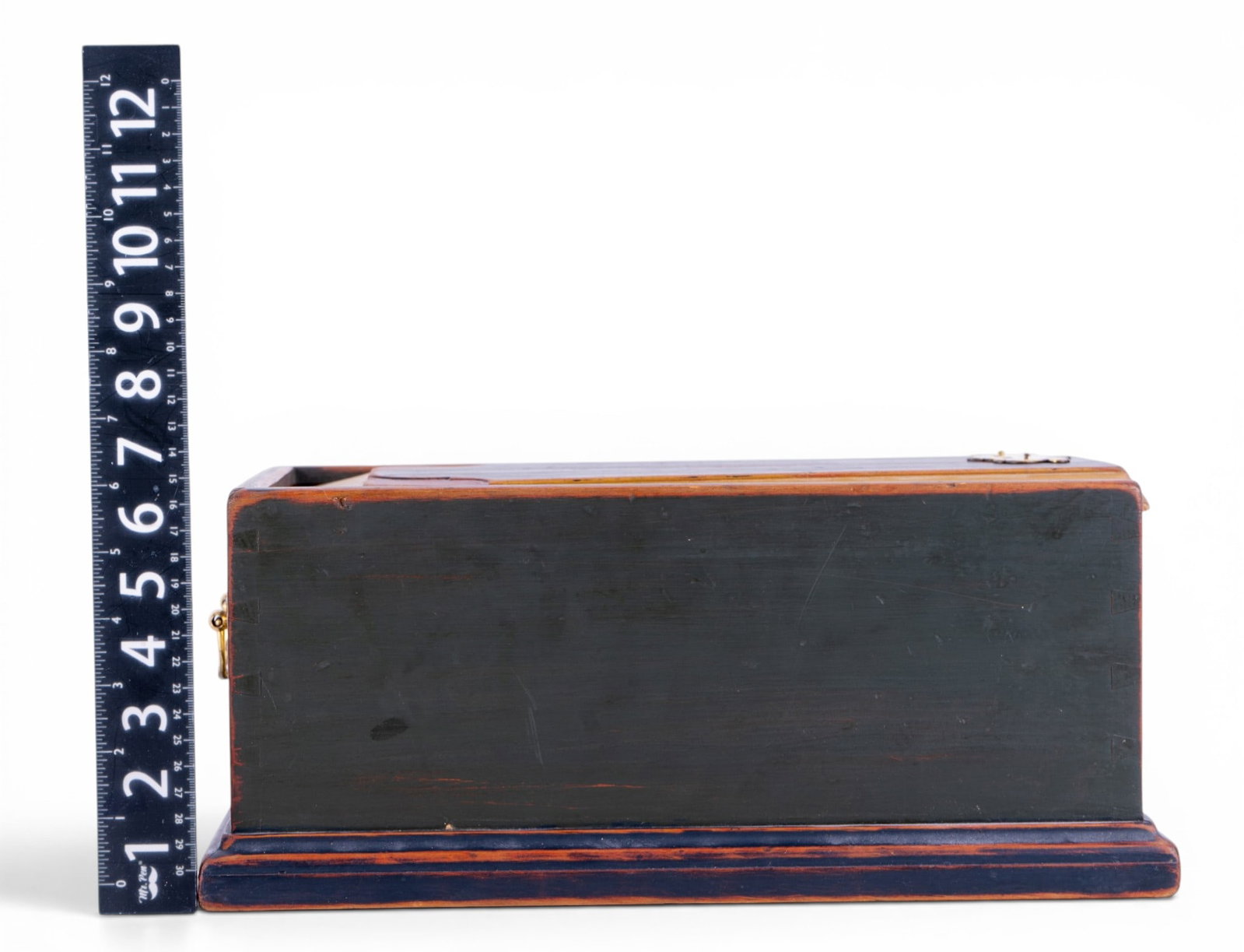 Painted Sliding Lid Candle Box - 6