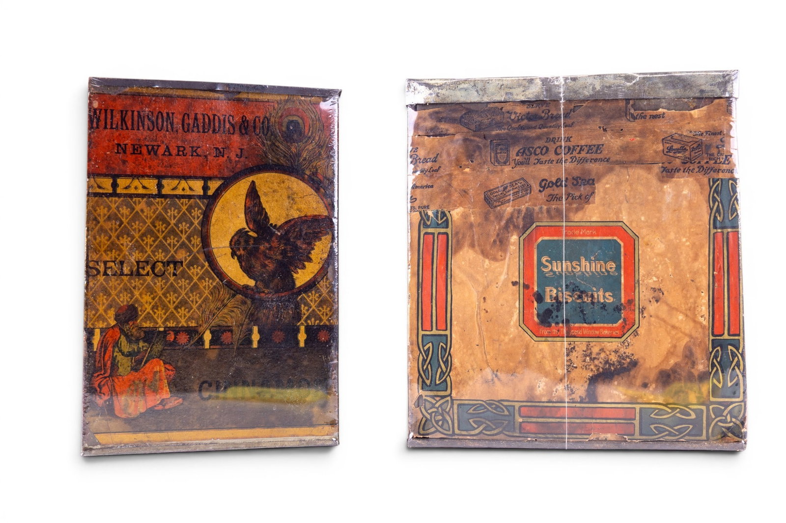 Early Metal Advertising Tins (1 of 5)