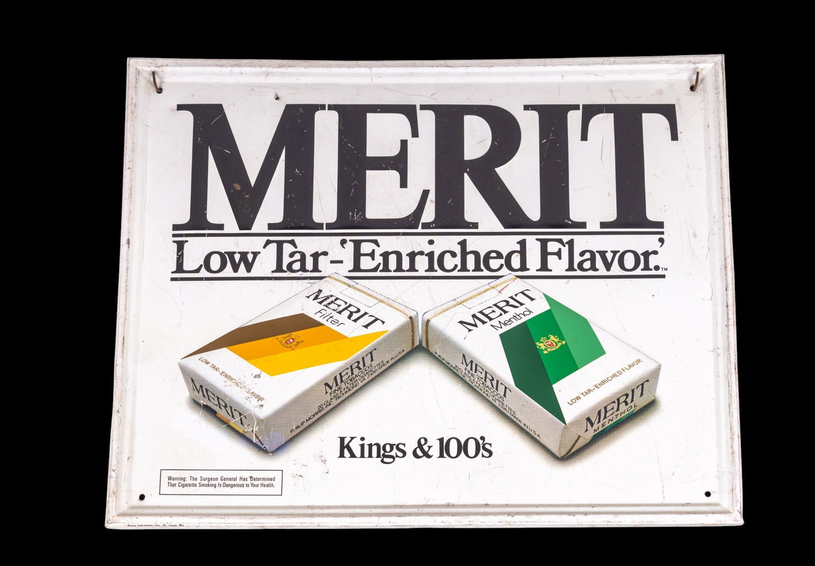 Merit Cigarettes Advertising Sign (1 of 5)