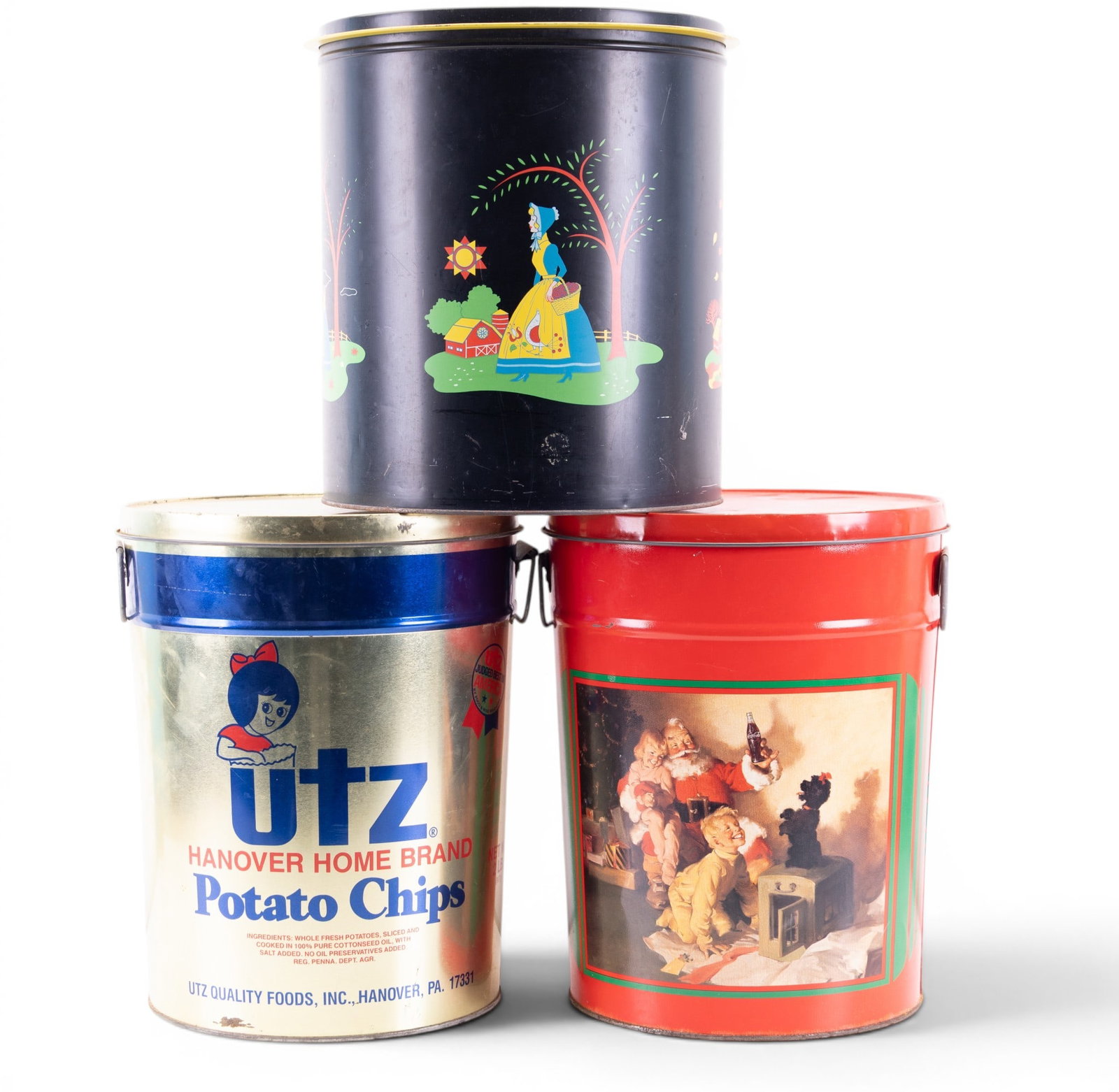 Vintage Chip Tins (3) (1 of 4)