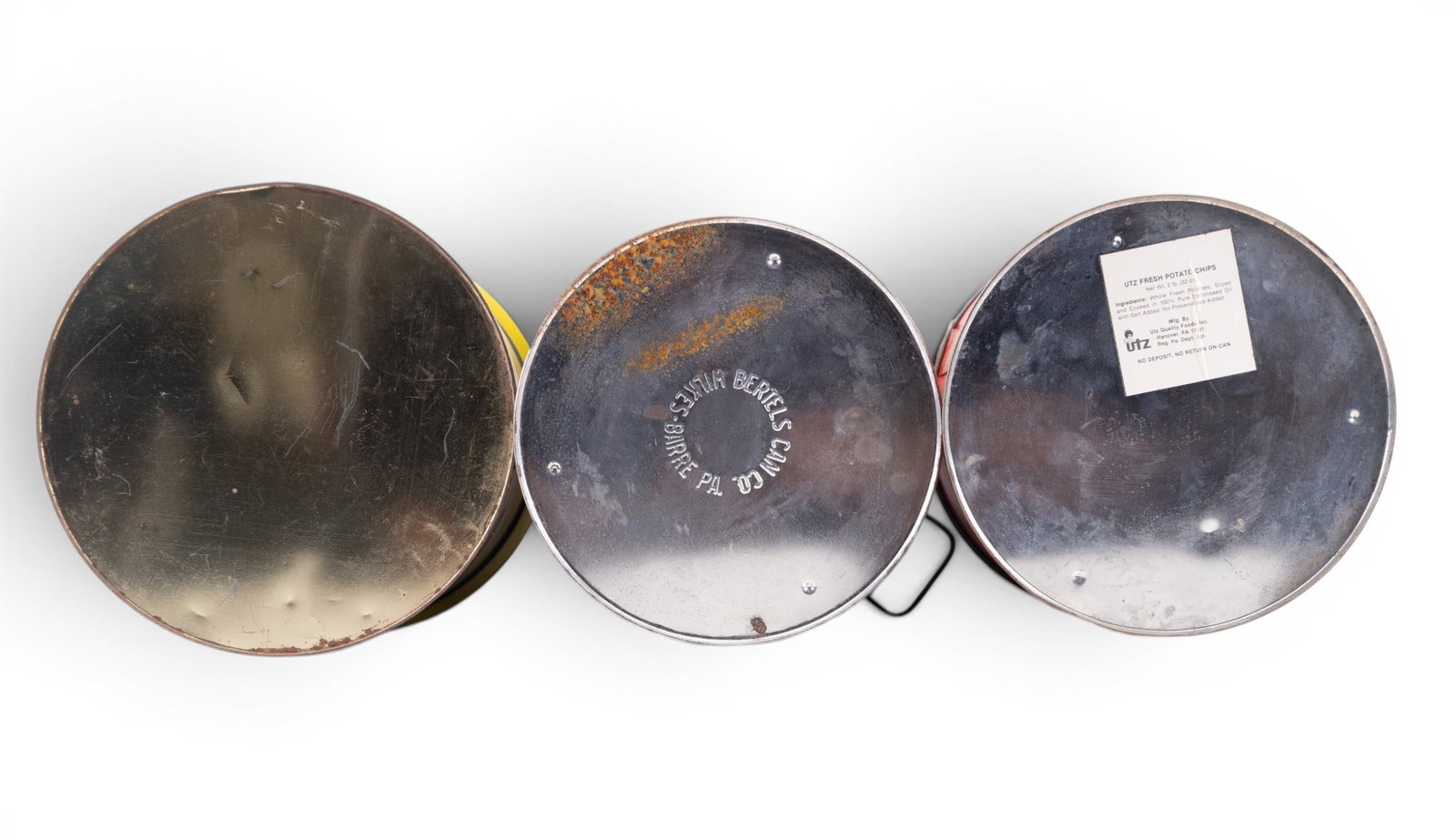 Vintage Chip Tins (3) - 3