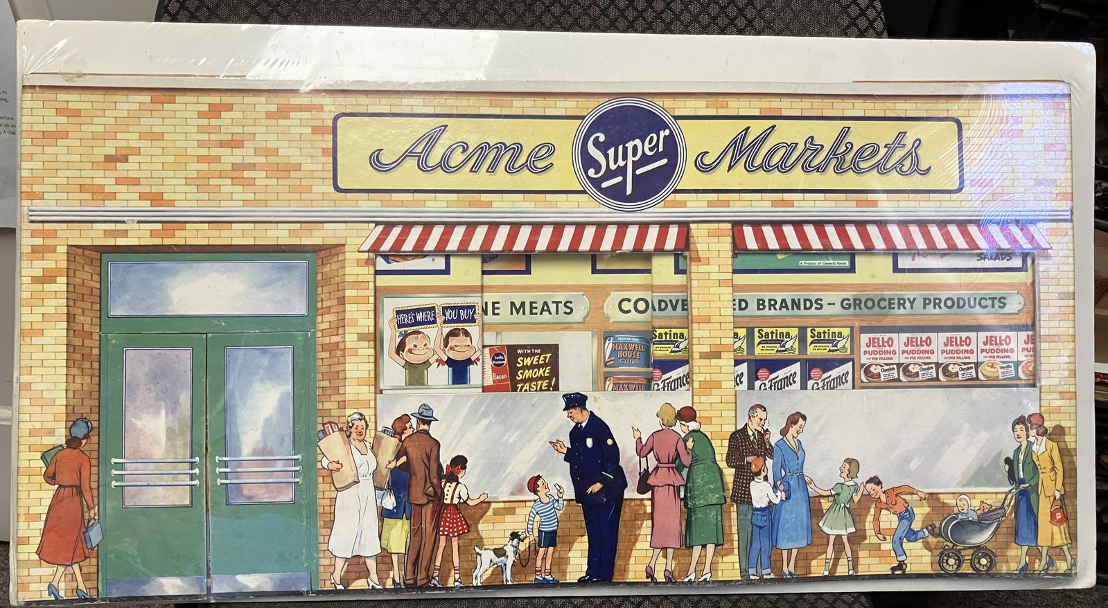 Vintage Acme Super Markets Folding Play Store (1 of 10)
