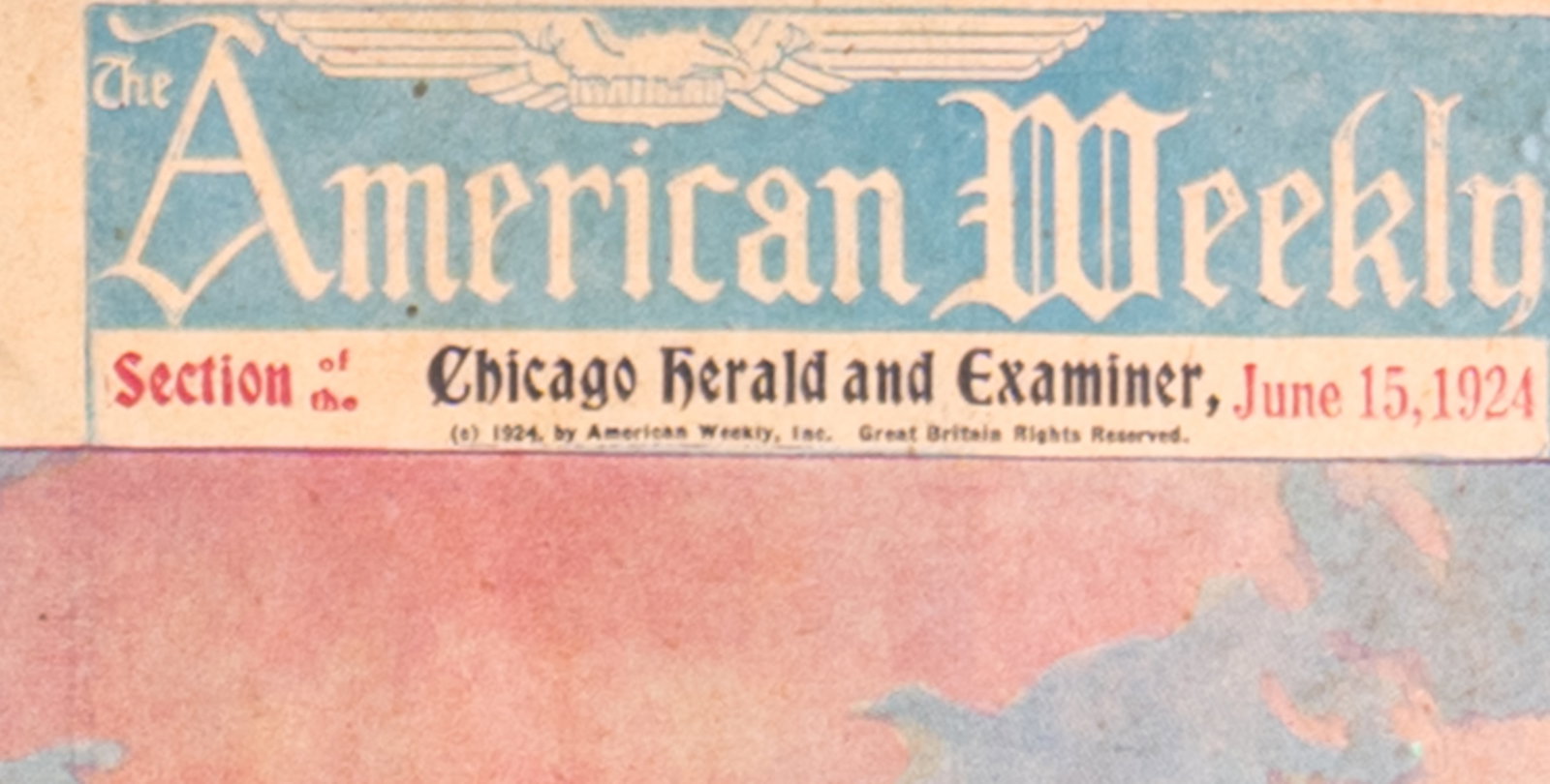 Vintage Illustrated Newspaper Supplements - 10