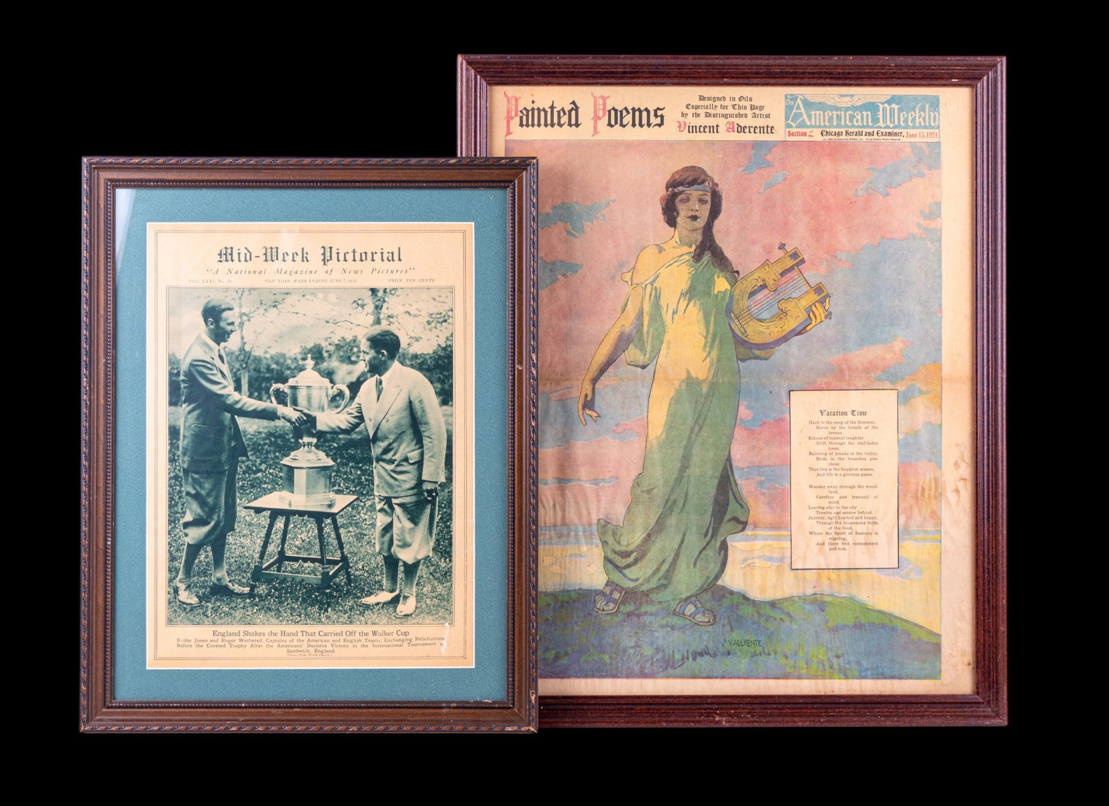 Vintage Illustrated Newspaper Supplements - 11