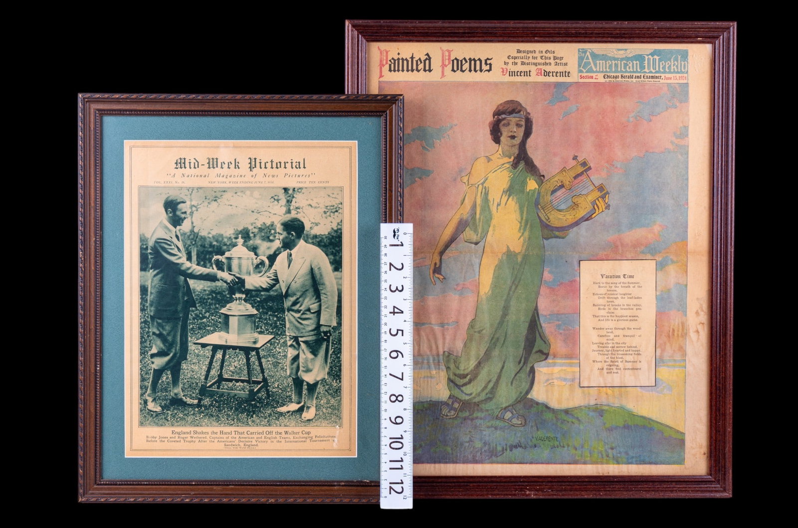 Vintage Illustrated Newspaper Supplements - 12