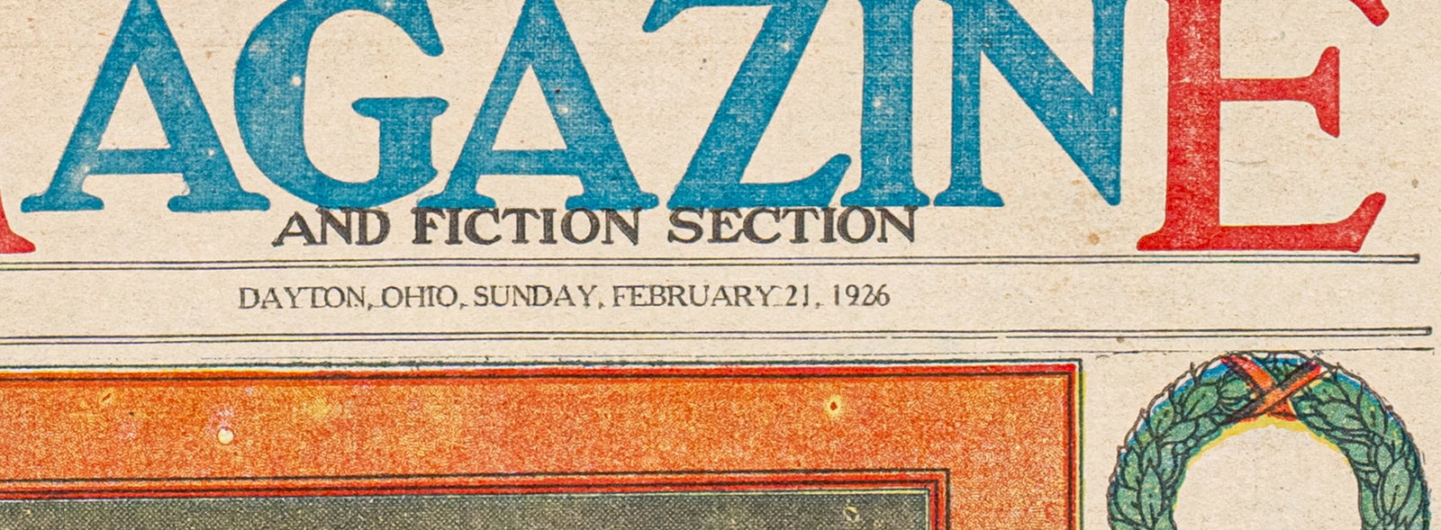 Vintage Illustrated Newspaper Supplements - 5