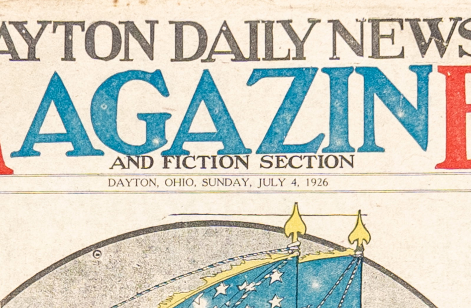 Vintage Illustrated Newspaper Supplements - 7