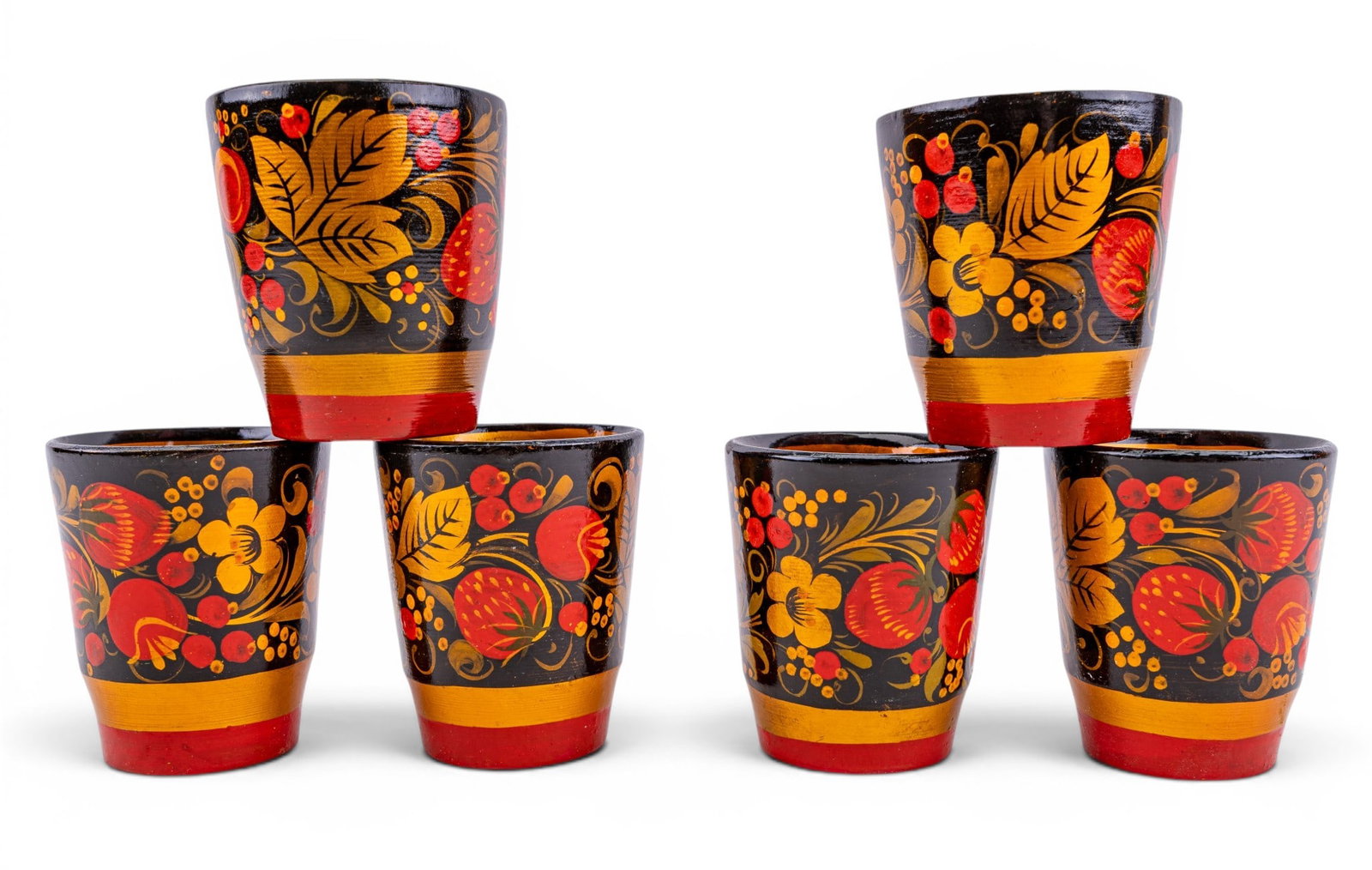 Russian Lacquerware Dolls, Tray, + More - 11