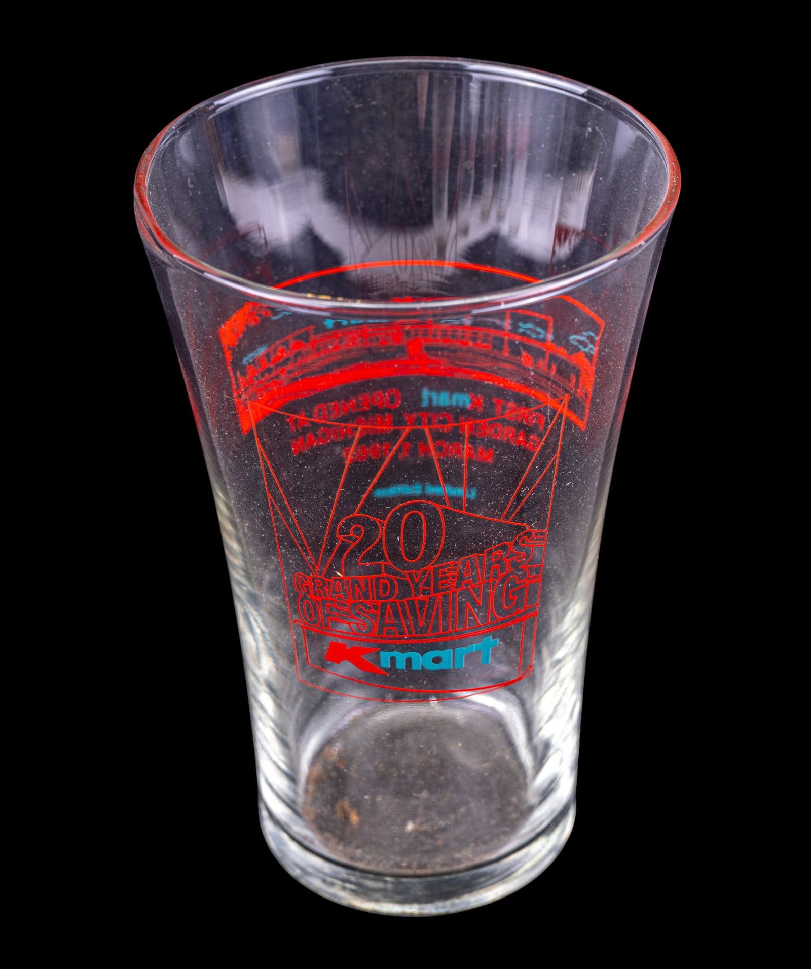 Kmart Commemorative Drinking Glasses - 2