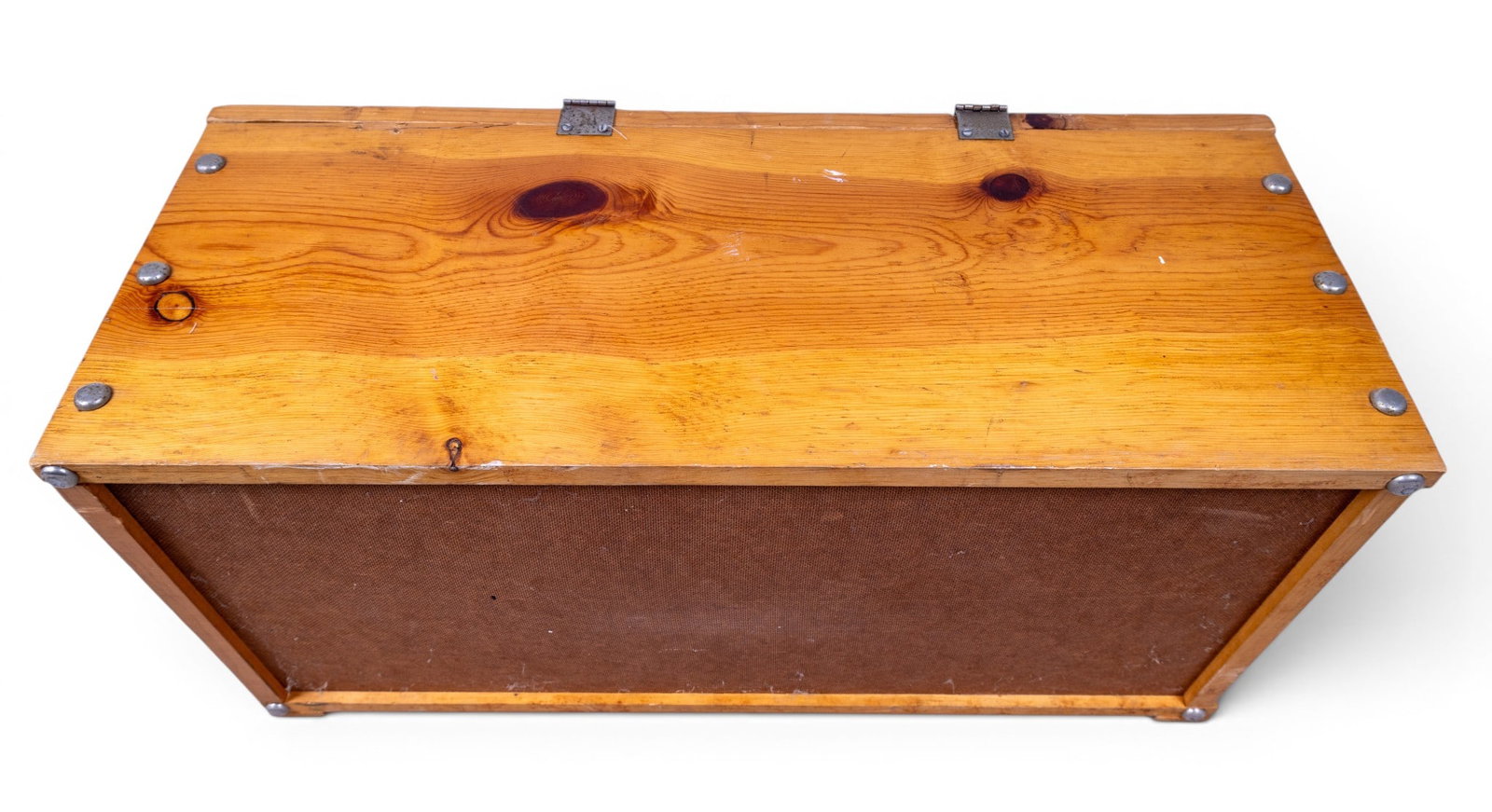 Vintage Toy Box with Circus Graphics - 10