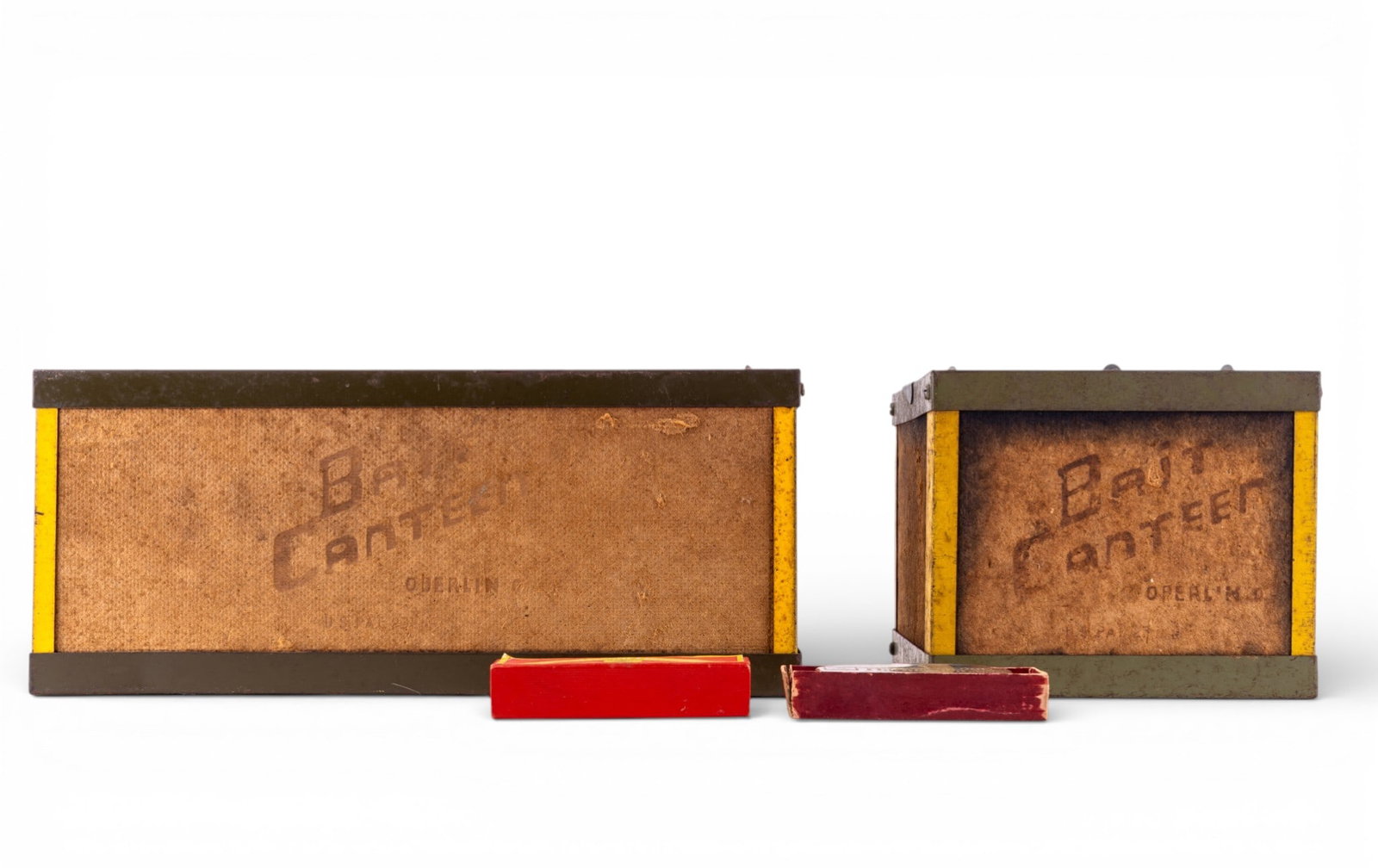Vintage Bait Cans (2), Boy Scout Harmonica - 2