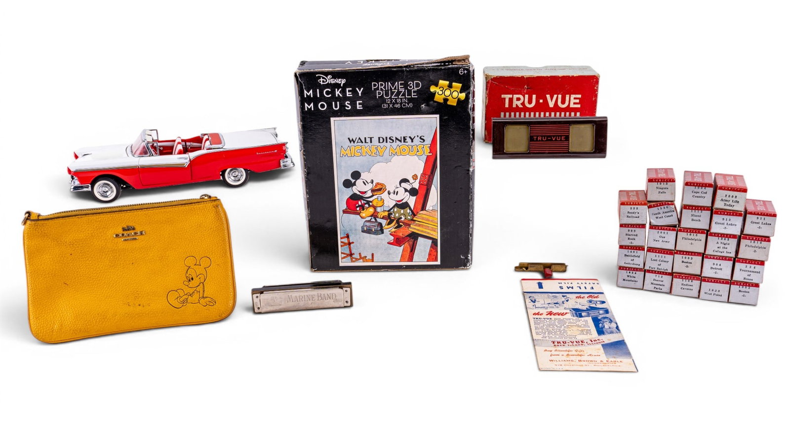 Vintage Tru-Vue Stereoscope, Marine Band Harmonica (1 of 20)