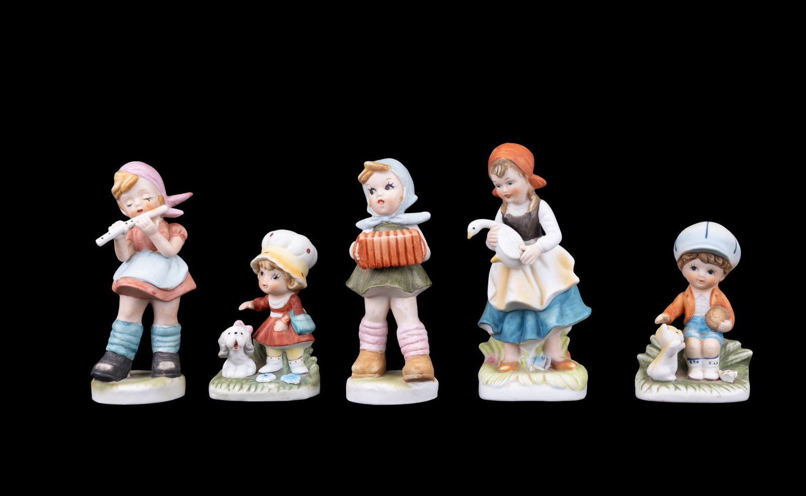 Painted Figurine Collection w/ Lefton, Aroco - 11