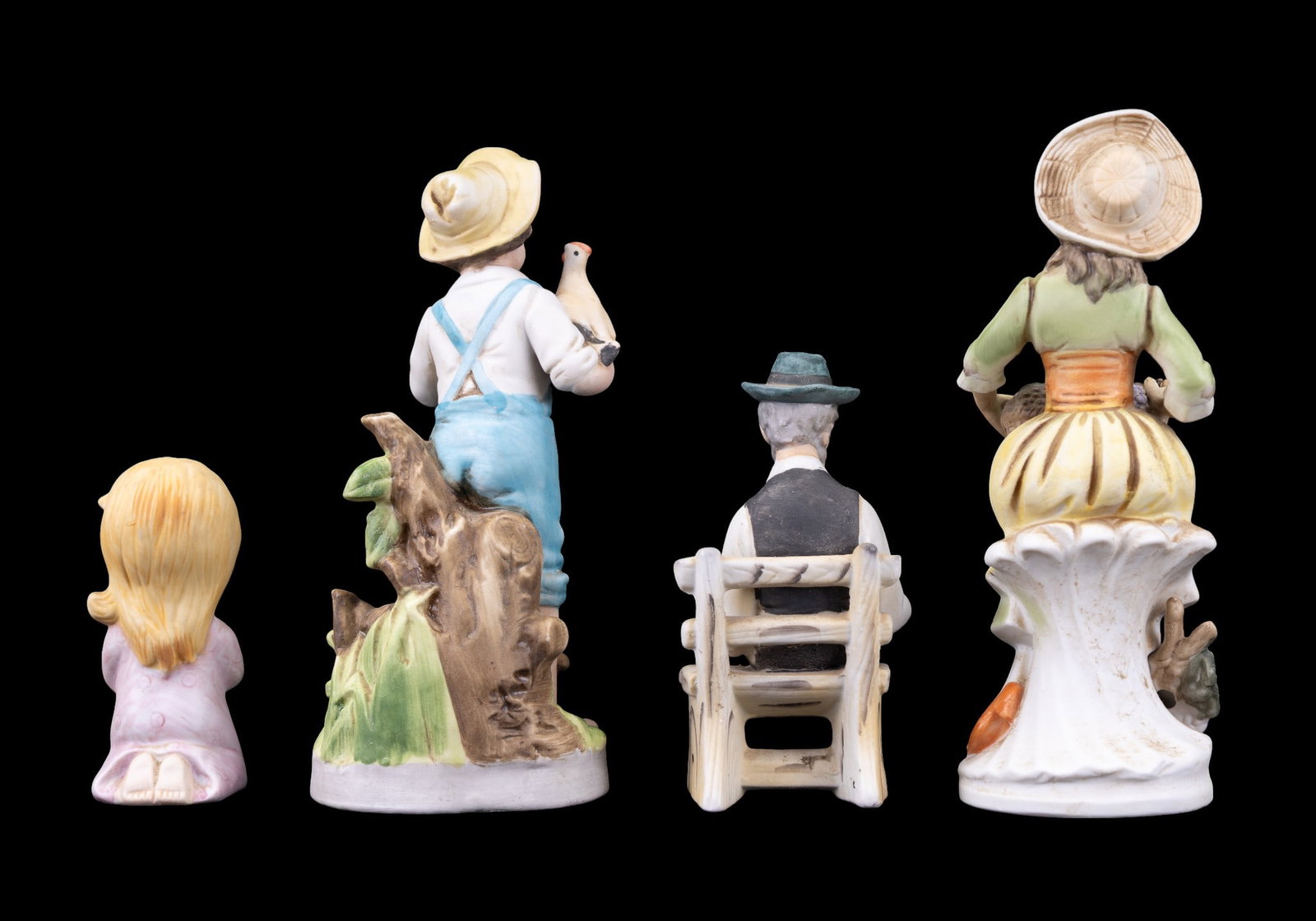 Painted Figurine Collection w/ Lefton, Aroco - 17