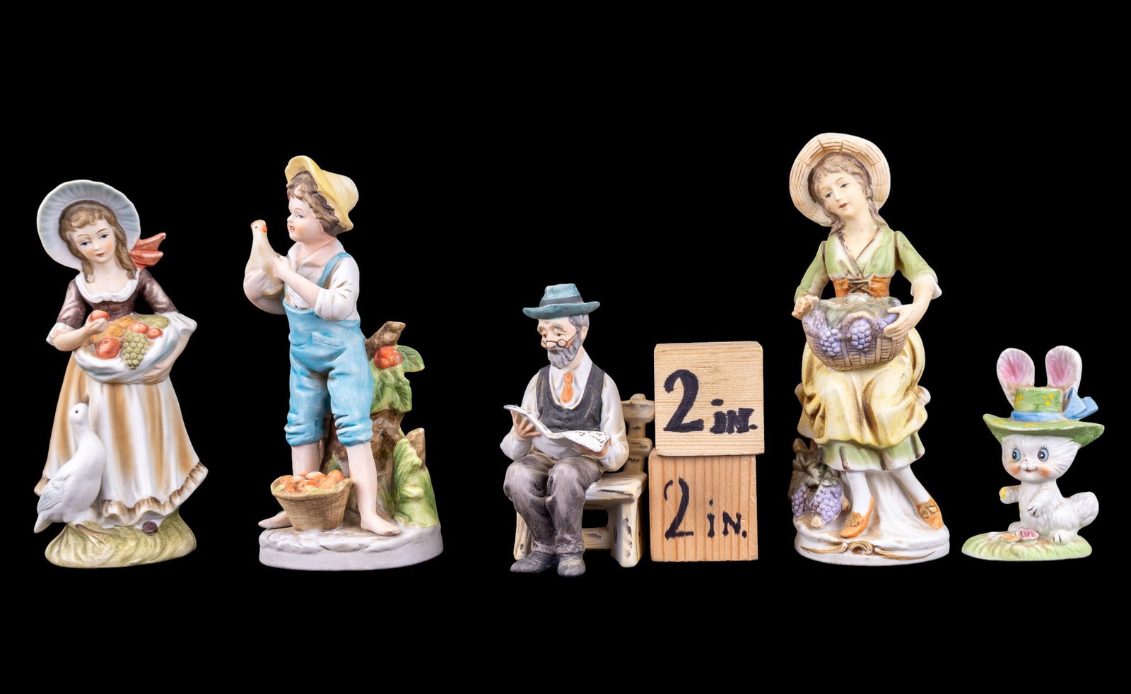 Painted Figurine Collection w/ Lefton, Aroco - 19