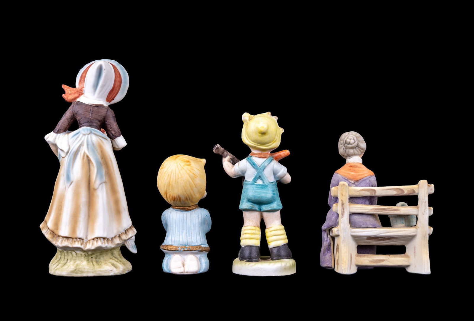 Painted Figurine Collection w/ Lefton, Aroco - 9