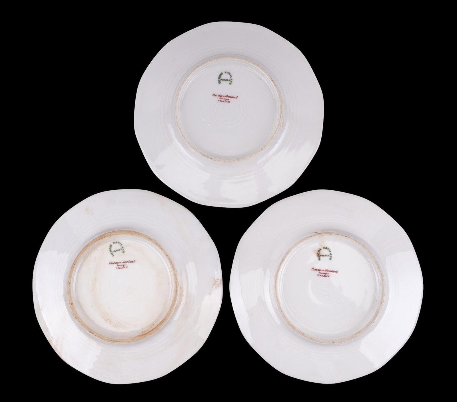 Theodore Haviland Limoges Plates - 3