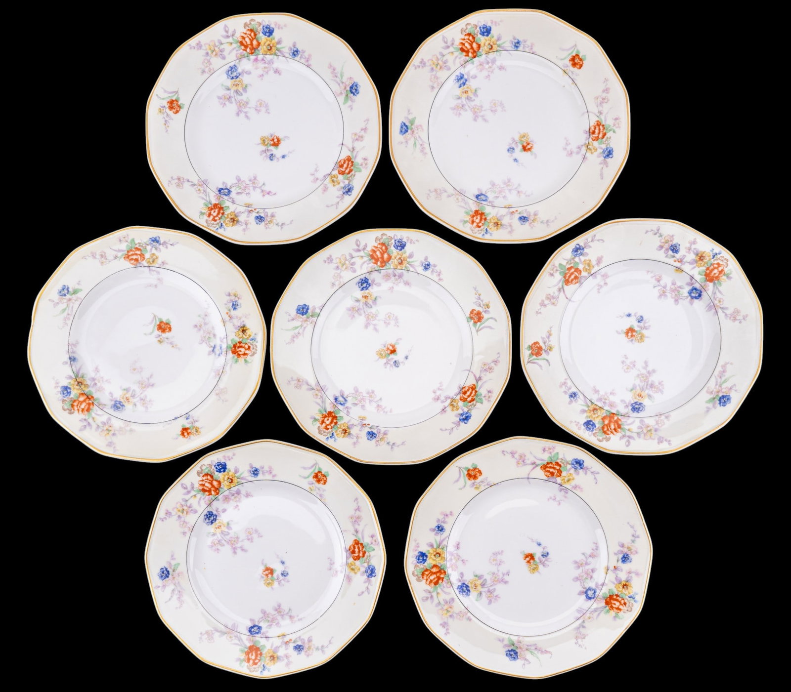 Theodore Haviland Limoges Plates - 8
