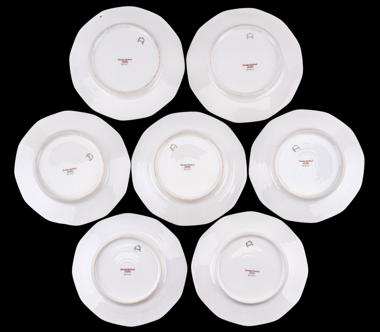 Theodore Haviland Limoges Plates - 9