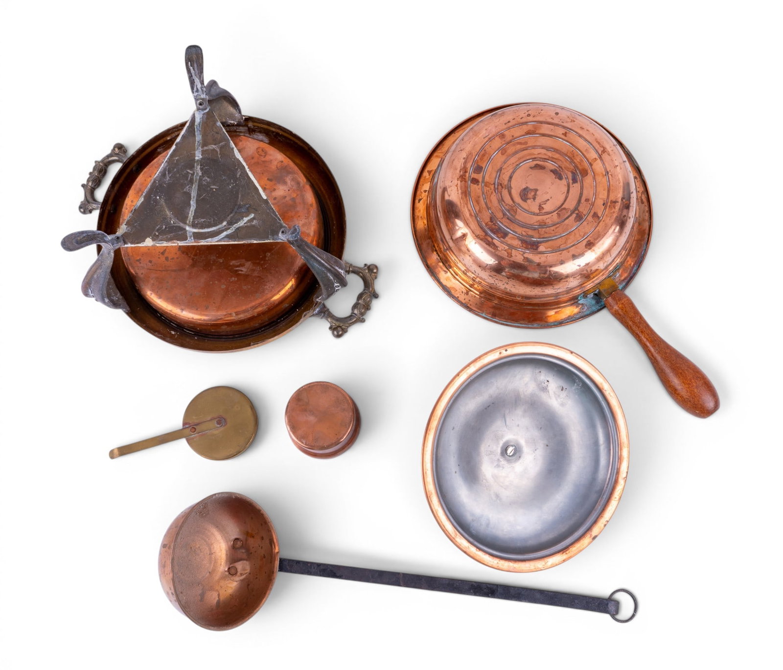 Copper Chafing Dish and Ladle - 4