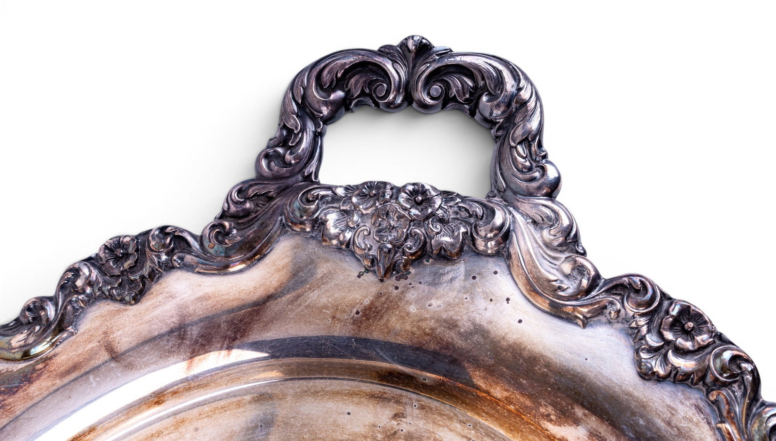 Poole Silver Co. Silverplate Serving Tray - 5