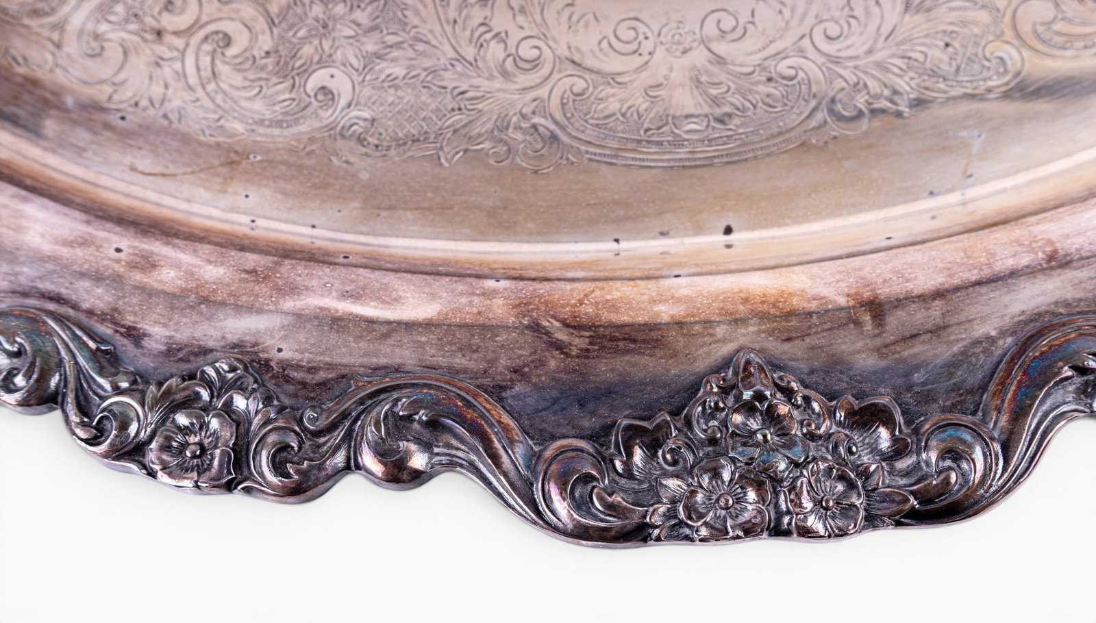 Poole Silver Co. Silverplate Serving Tray - 6