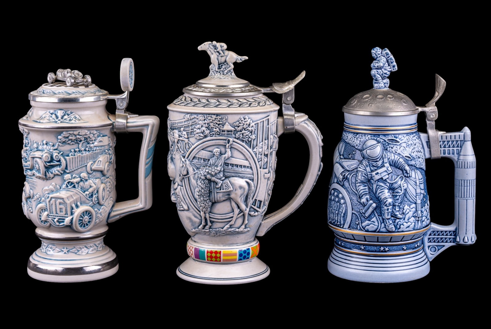 Avon Ceramic Beer Steins - 3