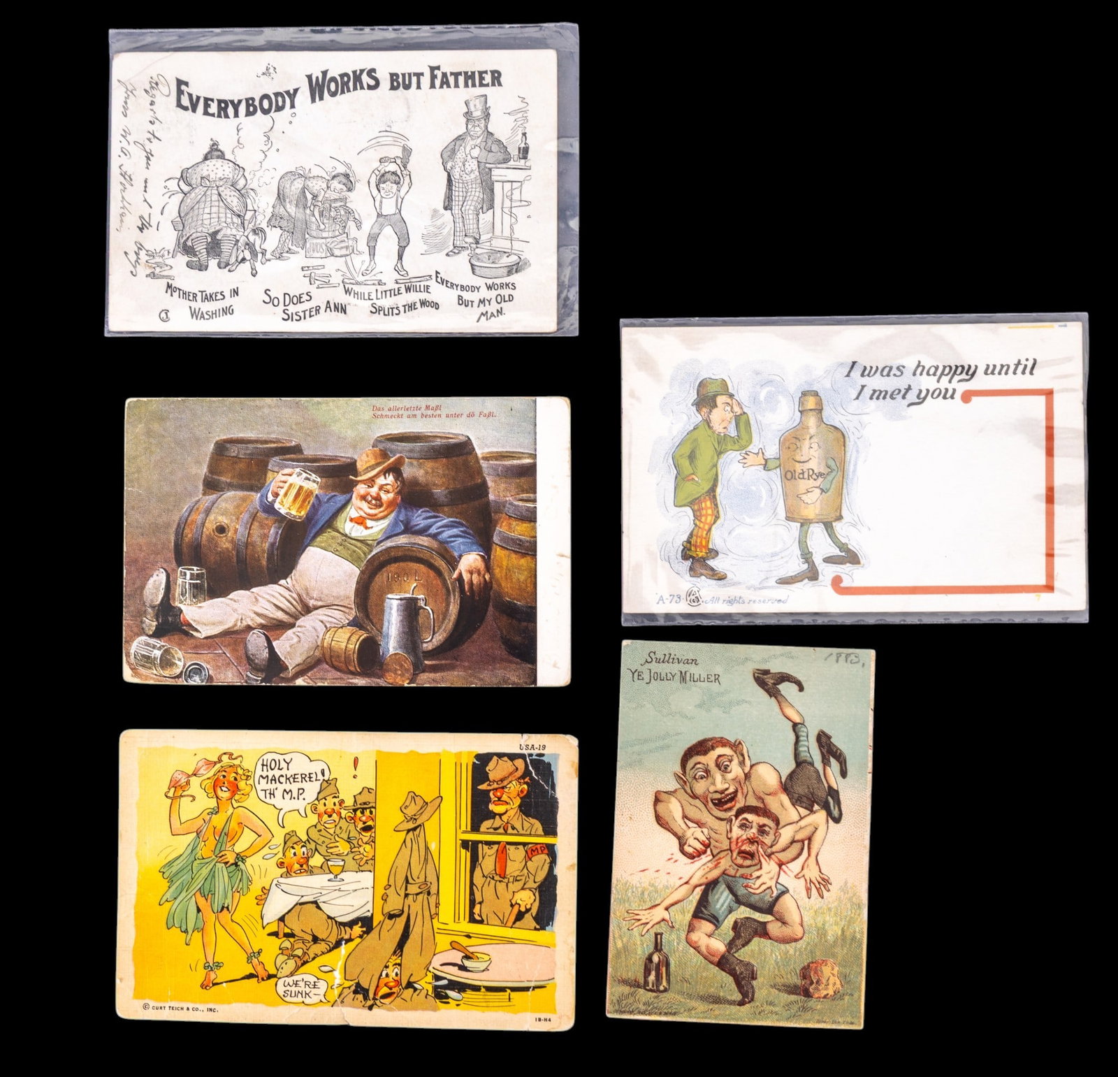 Humorous Vintage Postcards - 4